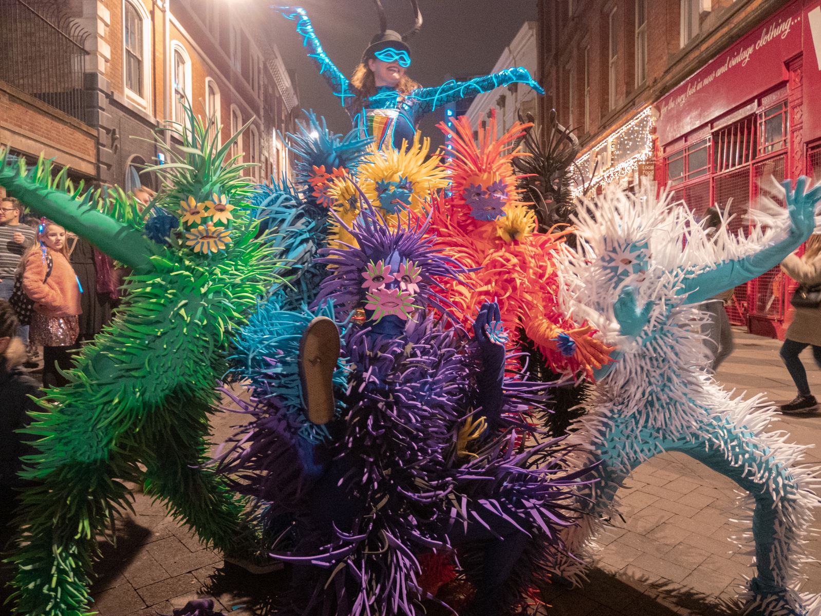 Carnival Parade at Nottingham Light Night 2020 by NottsNomad | Visit Nottinghamshire